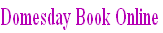 Domesday Book Online